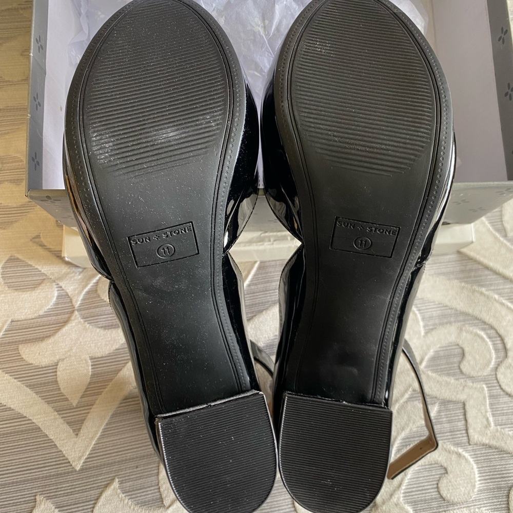 Sun And Stone Block Heel Peep Toe - image 7